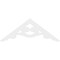 Ekena Millwork Pitch Robin Architectural Grade PVC Gable Pediment, 60"W x 22 1/2"H x 1"P (9/12) GPP060X023X100ROB - alternate 5
